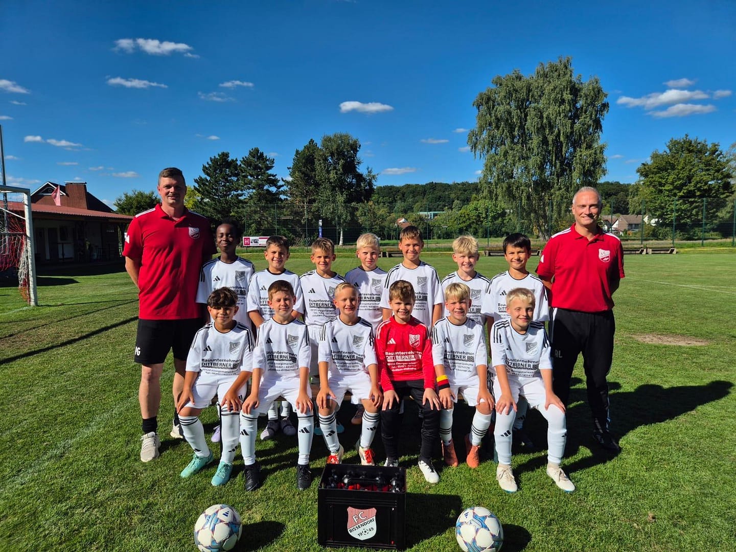 Mannschaftsfoto der E1-Junioren des FC Bissendorf